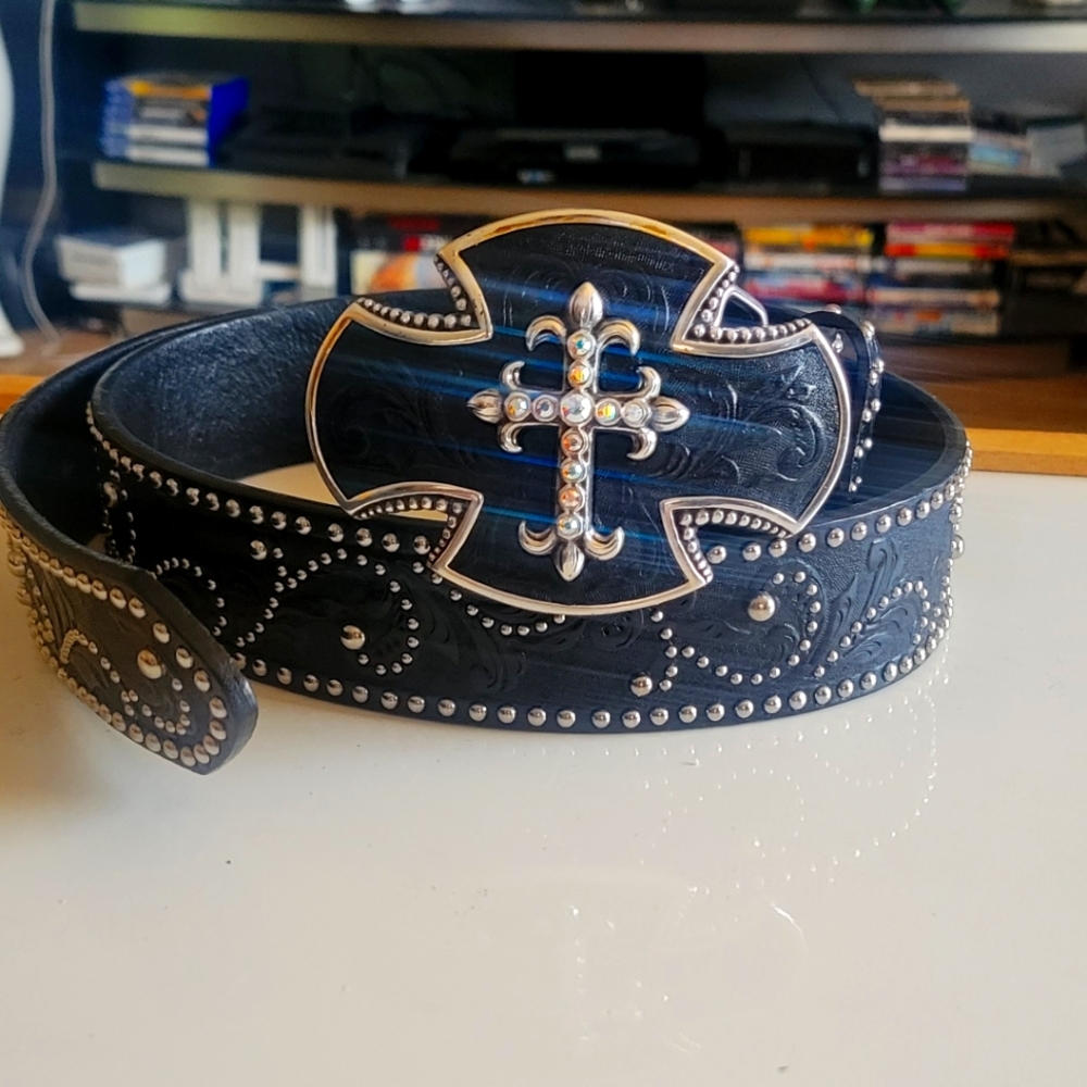 Tony Lama Cross Belt